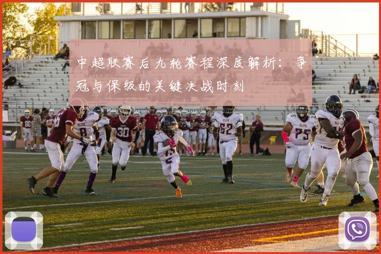 中超联赛后九轮赛程深度解析:争冠与保级的关键决战时刻